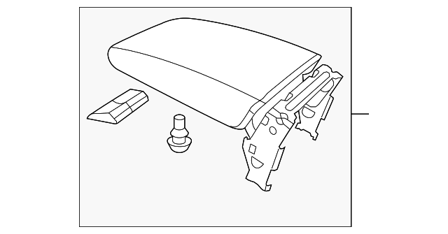 Armrest 561-864-207-S-85T