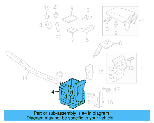 Side Cover Clip 1K0-867-388-A - View 155