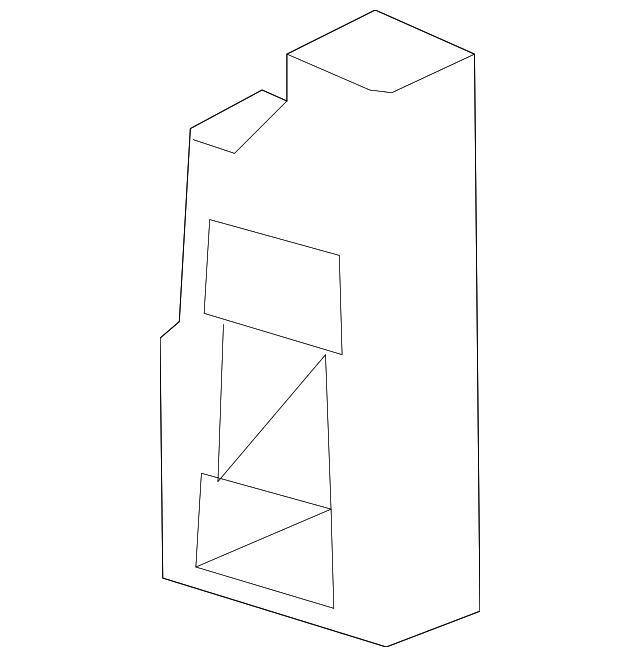 Instrument Panel Air Duct 1KM-819-805 - View 18