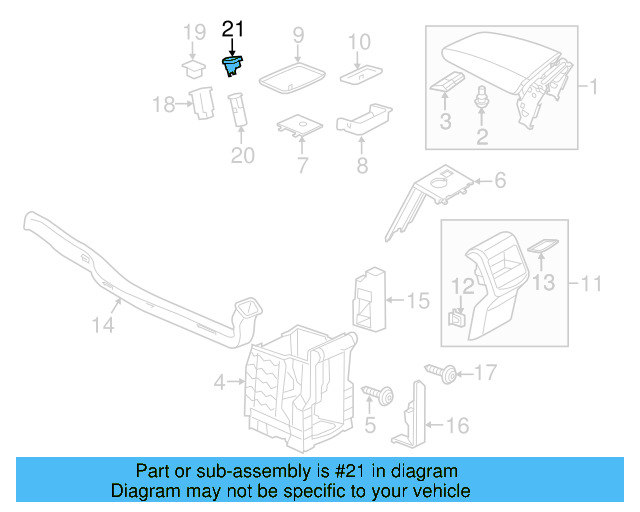 Power Outlet Cap 1K0-919-341-J-9B9 - View 8