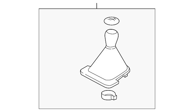 Shift Knob 561-711-113-E-NGC