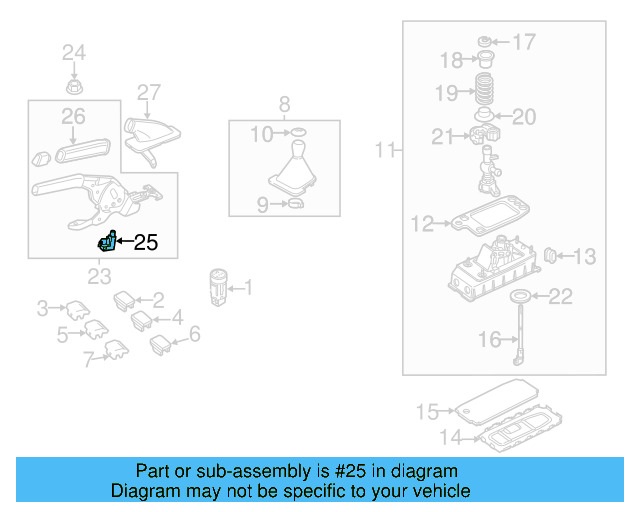 Park Brake Warning Switch 1J0-947-561-C - View 17