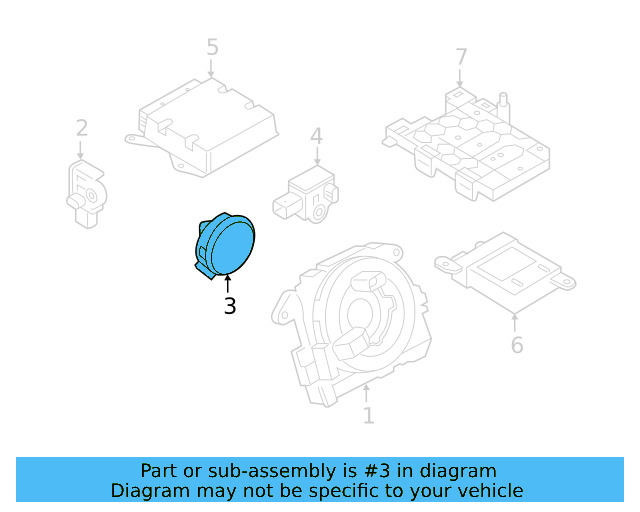 Side Impact Sens 5Q0-959-354-A - View 26