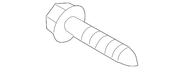 Support Brace Bolt N-101-424-04 - View 2