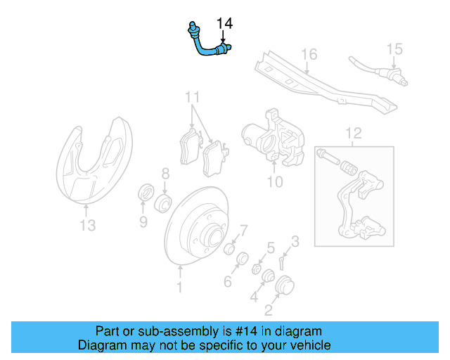 Speed Sensor 1H0-927-807-D - View 5