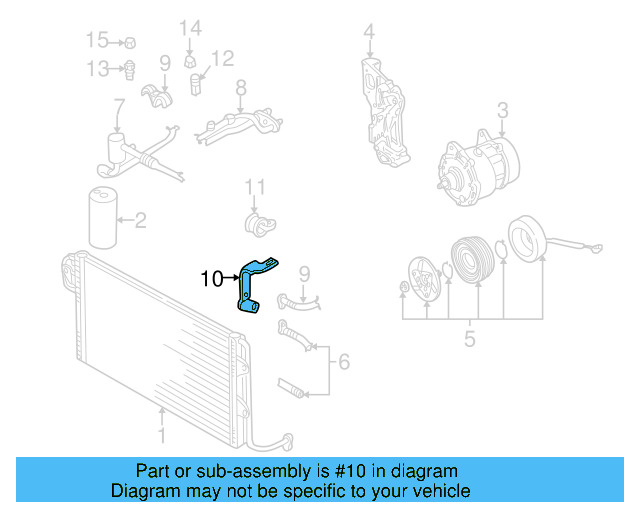 AC Line Clip 1J0-820-774 - View 2