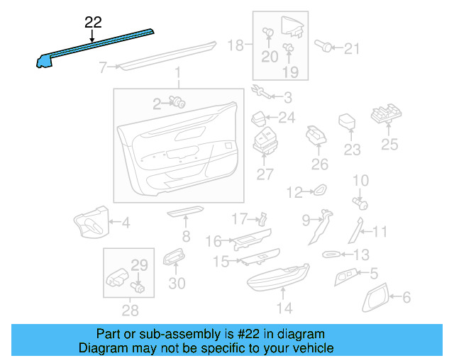 Belt Weather 3C8-837-471-B-5AP - View 2