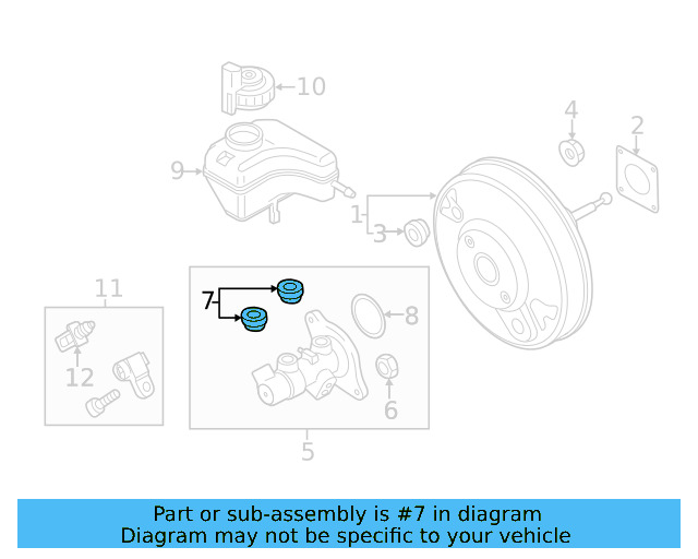 Master Cylinder Plug 357-611-817 - View 18