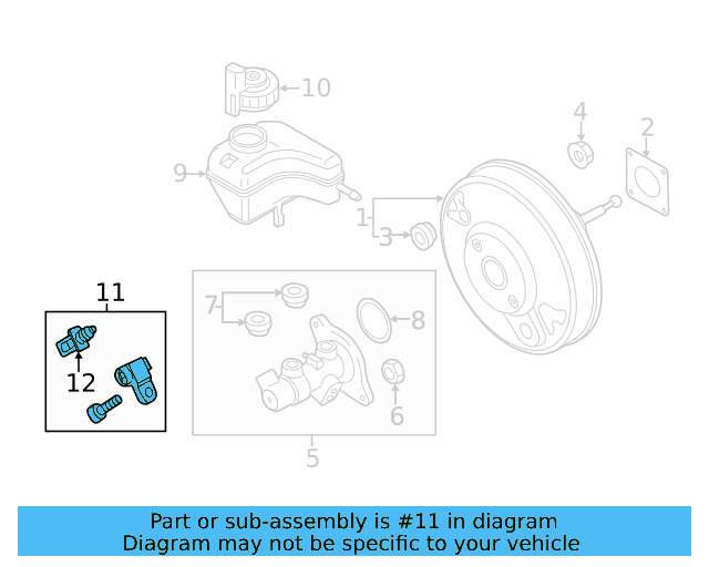 Stoplamp Switch 5G0-698-459 - View 24