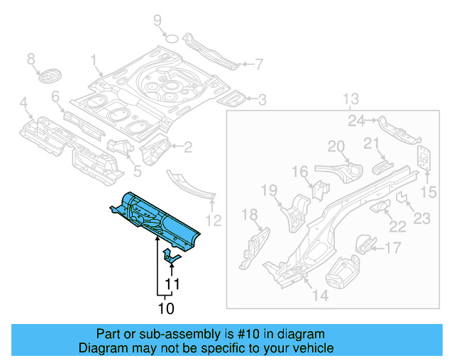 Rear Cross 5QF-803-531 - View 3