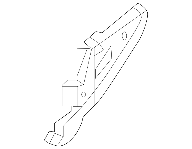 Side Mount Bracket 5QF-802-557 - View 3