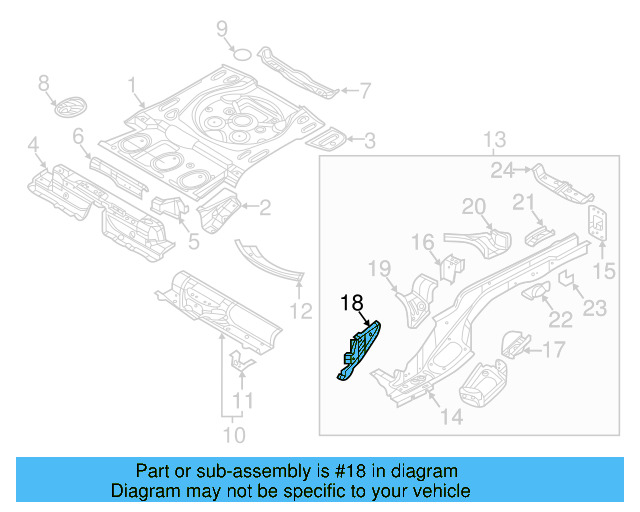 Side Mount Bracket 5QF-802-557 - View 5