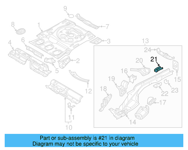 Reinforcement 5QF-803-697 - View 3