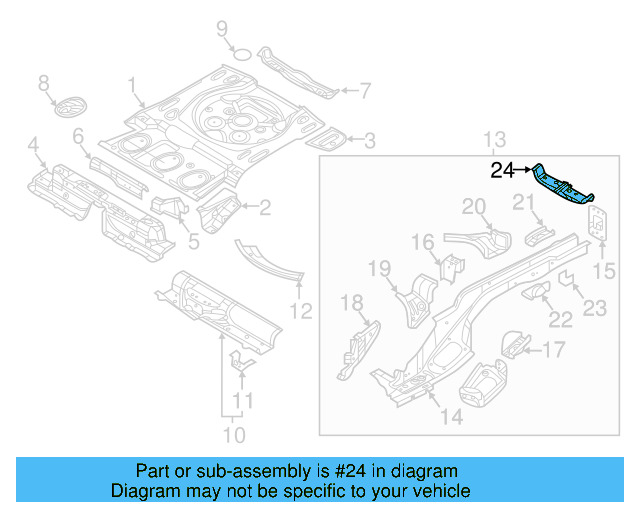 Rear Bracket 5QF-803-545-D - View 4