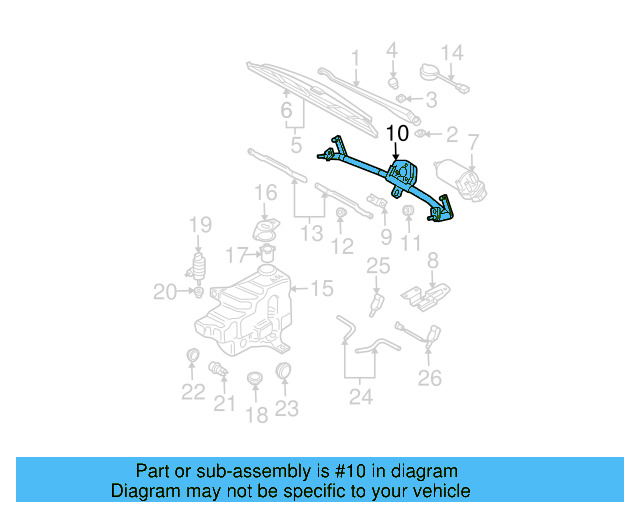 Wiper Frame Bushing 701-955-756 - View 30