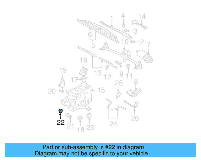 Level Sensor Seal 7M0-919-382 - View 59