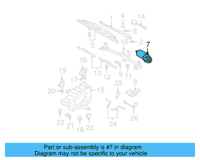 Motor 1C0-955-119 - View 22