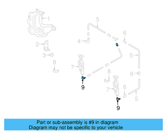Pressure Cylinder Elbow 3D0-955-665 - View 3