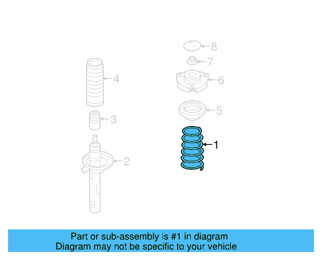 Coil Spring 1K0-411-105-DC - View 17