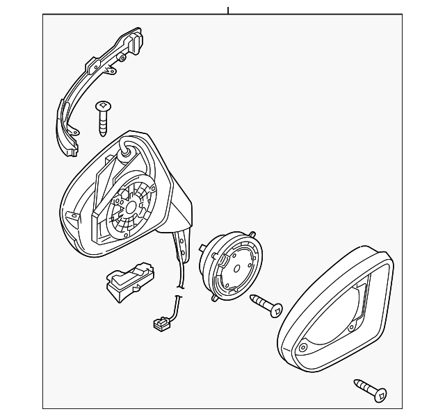 Mirror Assembly 5GM-857-508-9B9 - View 2