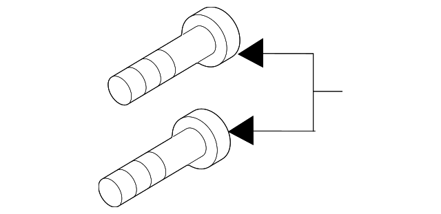 Mirror Assembly Screw N-911-951-01 - View 3