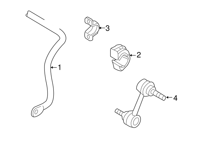 Stabilizer Bar Bushing 1K0-511-327-AS - View 8