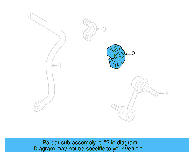 Stabilizer Bar Bushing 1K0-511-327-AS - View 12