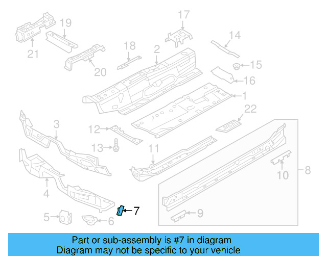 Hinge Nut N-907-988-05 - View 30
