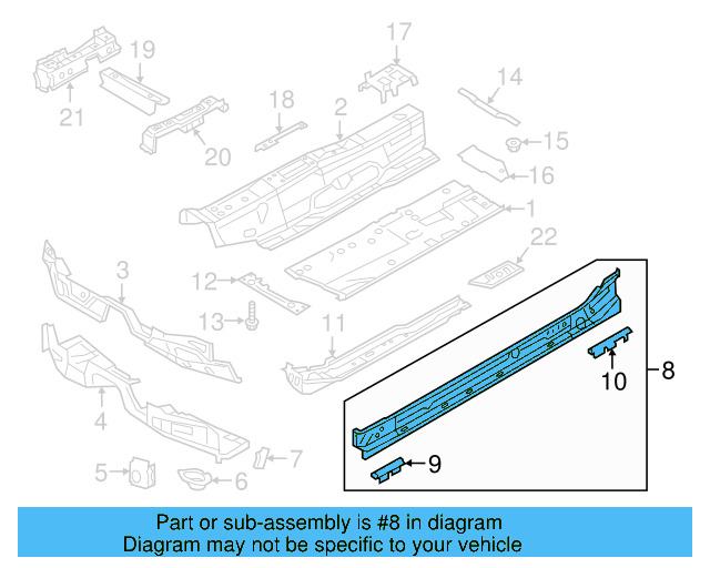 Sill 5Q0-801-252-C - View 5