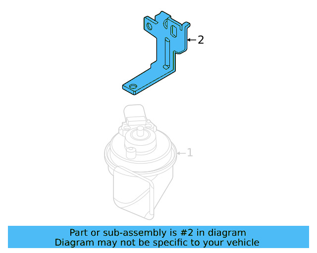 Mount Bracket 17A-951-182 - View 2