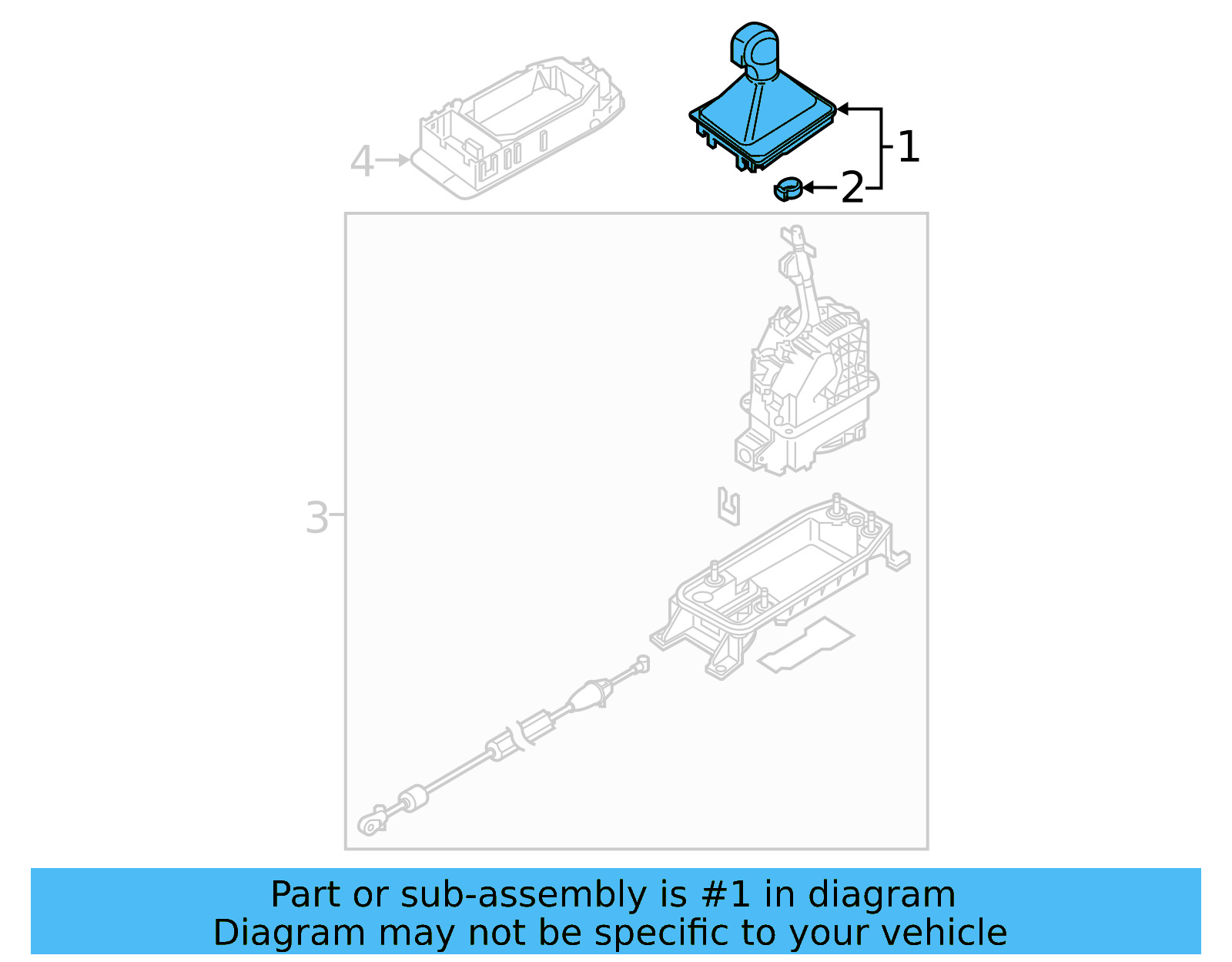 Shift Knob 17B-713-203-E-JCO - View 4