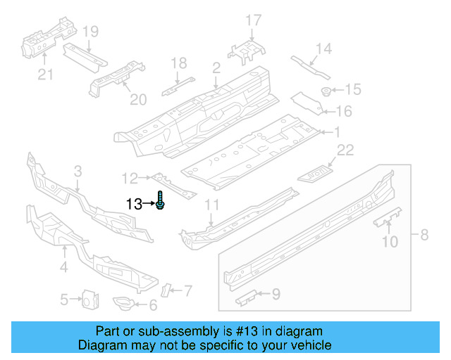 Protect Shield Bolt N-019-530-8