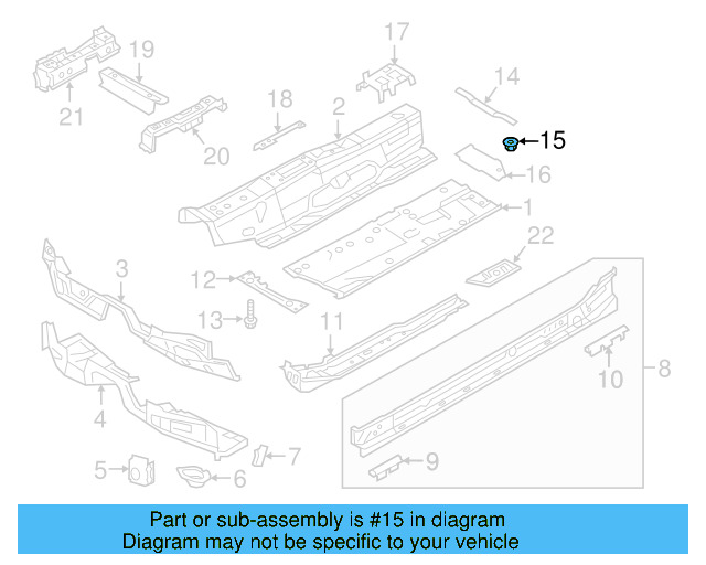 Hinge Nut N-907-988-05 - View 18