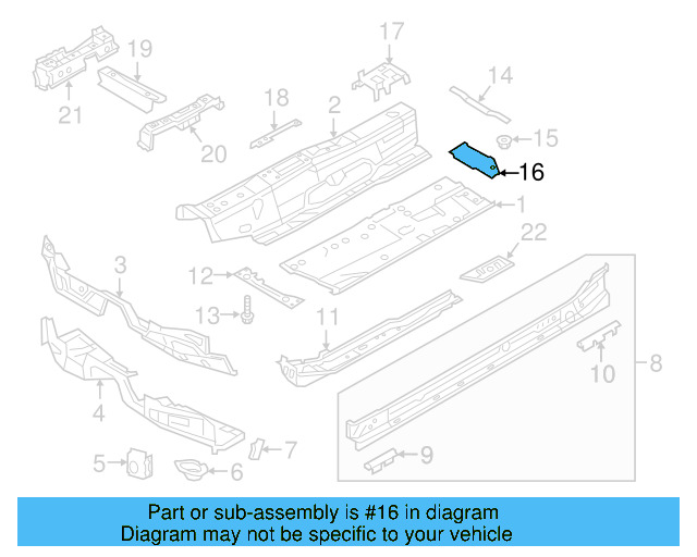 Rear Plate 5Q0-803-579 - View 7