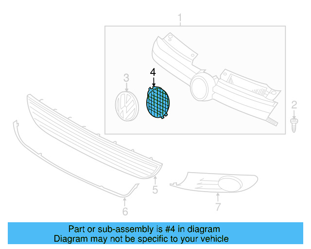 Emblem Screen 5K0-853-343-H81