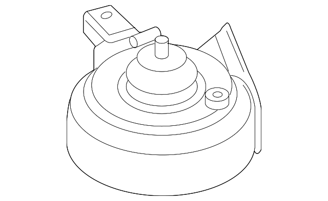 High Note Horn 3Q0-951-223-F - View 2
