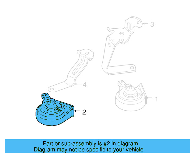 Low Note Horn 3C0-951-221-F