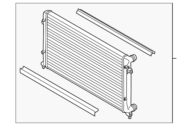 Radiator Assembly 5K0-121-251-AA - View 16