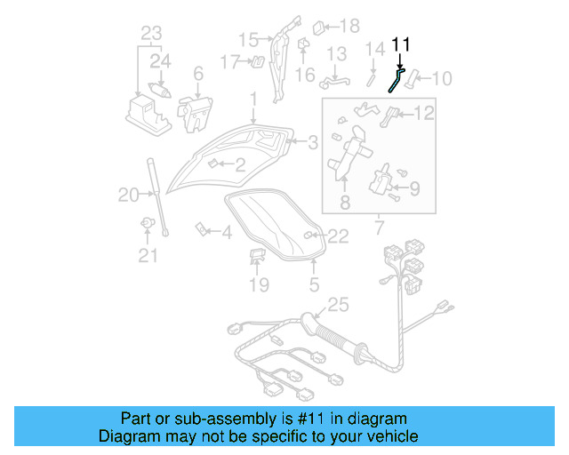 Actuator Rod 1C0-827-515-B - View 3