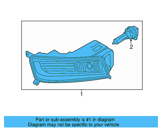 Fog Lamp Assembly 6C0-941-699 - View 4
