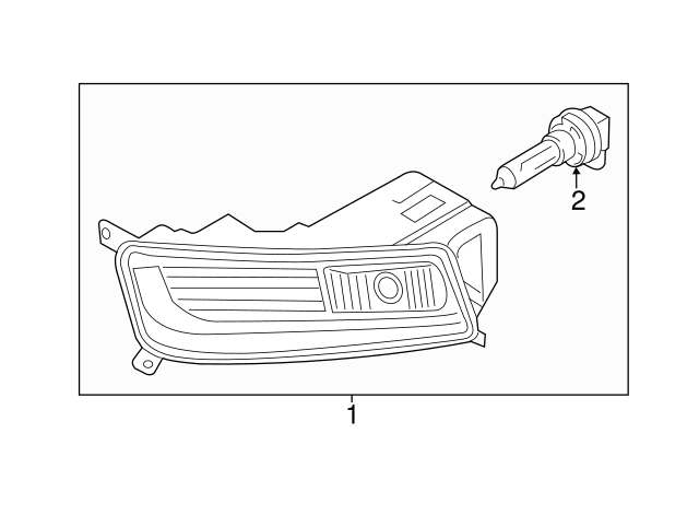 Fog Lamp Assembly 6C0-941-700