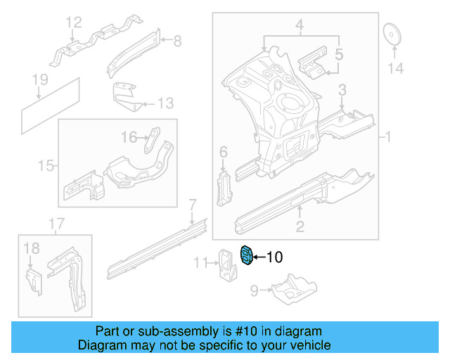 End Plate 7P6-821-111-B - View 9