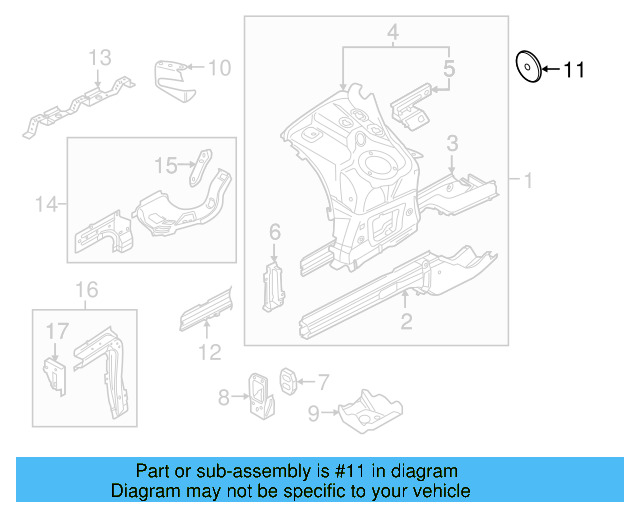 Spacer 7P0-803-016-A - View 5