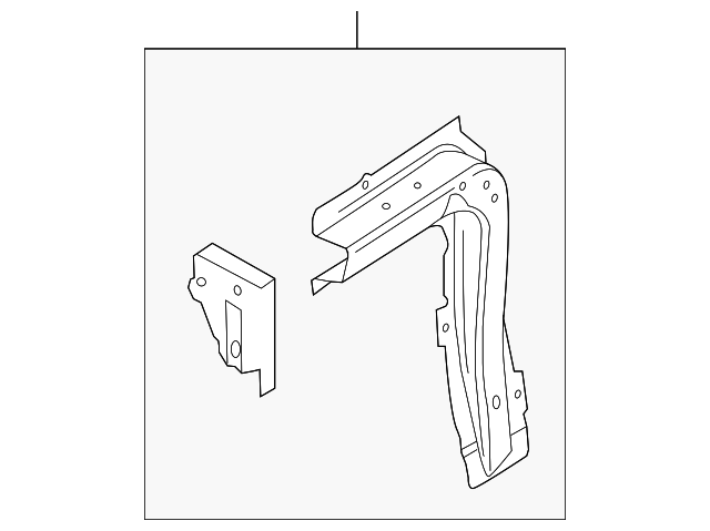 Front Support 7P6-805-870 - View 3