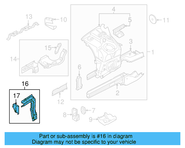 Front Support 7P6-805-870