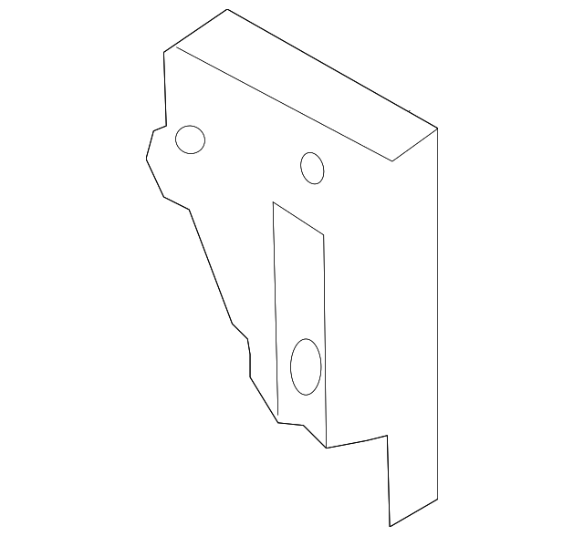 Front Support Support Bracket 7P6-806-635 - View 2