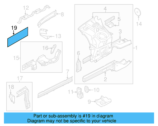 Fender Closing Plate 000-800-981-B - View 3