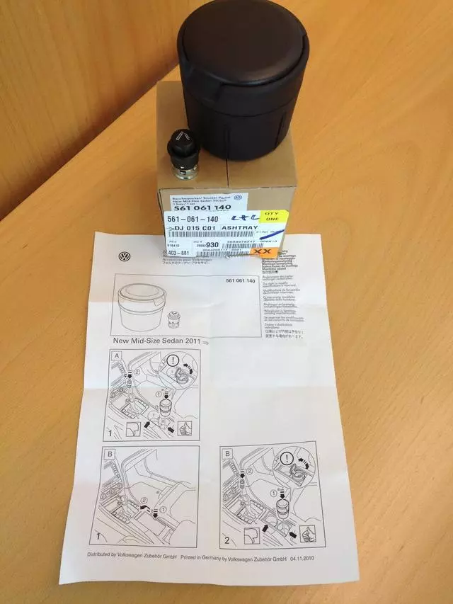 Ashtray Kit 561-061-140