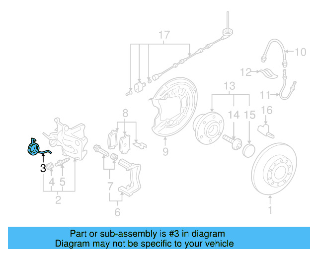 Spring 1K0-615-295 - View 11