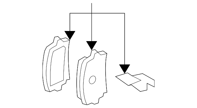 Brake Lining Rear 1K0-698-451-P - View 13